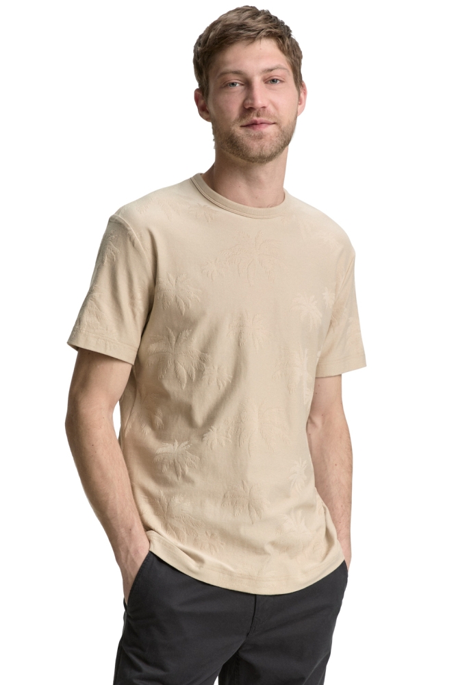 JACQUARD T SHIRT MET PALMBOOM MOTIEF 1046767XX10 38034